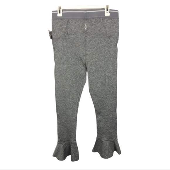NWT $128 FREE PEOPLE Movement Women Sanctuary Ruffle Leggings Tights Yoga Dance - Picture 5 of 11